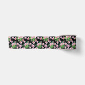 Waterverf Orchids Design 27 Satin Ribbon Satijnen Lint (Voorkant)