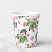 Waterverf Orchids Design 30 Papieren koppen Bekers (Achterkant)