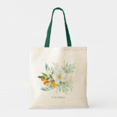 Waterverf Orchids en Kumquats Bridesmaid Tote Bag (Achterkant)