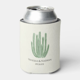 Waterverf Orgelpijp Cactus Wedding Favoriet Blikjeskoeler