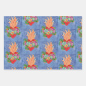 Waterverf Originele Één van een Design van het Sin Inpakpapier Vel (Voorkant)