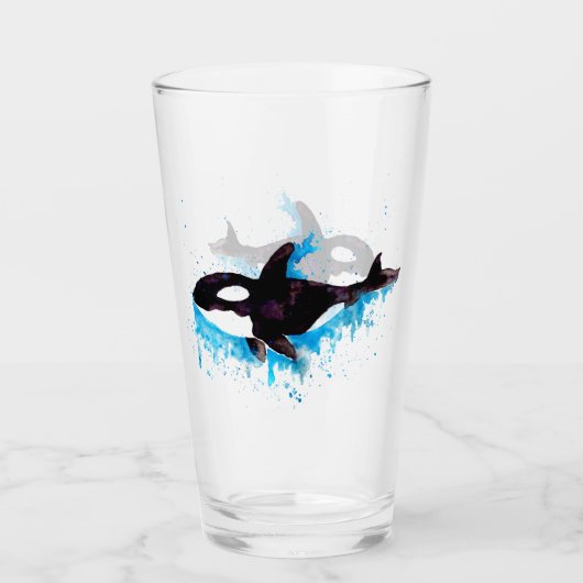 Waterverf Orka Glas (Voorkant)