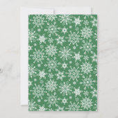 Waterverf Ornament kerstfeestdag Kaart (Achterkant)