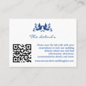 WATERVERF OTOMI VOGELBEHUIZING KAART VISITEKAARTJE (Voorkant)