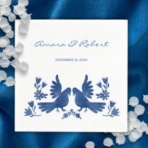 Waterverf Otomi vogels