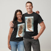 Waterverf Otter Fluitspelend T-shirt (Unisex)