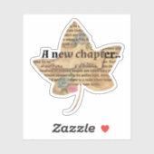 Waterverf oud  plakboekpapier sticker (Vel)