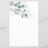 Waterverf Over of onder Vrijgezellenfeest game car Flyer (Achterkant)