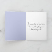 Waterverf overtreedt denken aan jou kaart (Binnen)