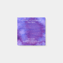 Waterverf overtreedt zakelijke post-it notities post-it® notes