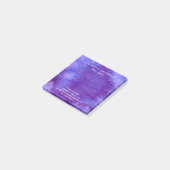 Waterverf overtreedt zakelijke post-it notities post-it® notes (Schuin)