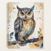 Waterverf Owl Planner (Voorkant)