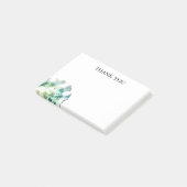 Waterverf Oyster Shell Custom Post-it® Notes (Schuin)