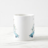 Waterverf pa in Suspenders Koffiemok (Center)