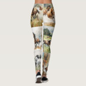 Waterverf Paard Leggings - Mooi (Achterkant)