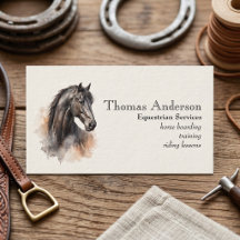 Waterverf Paard Paardachtig Gepersonaliseerd Zakel