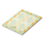  Waterverf Paardebloem Patroon Notitieblok (Linkerzijde)