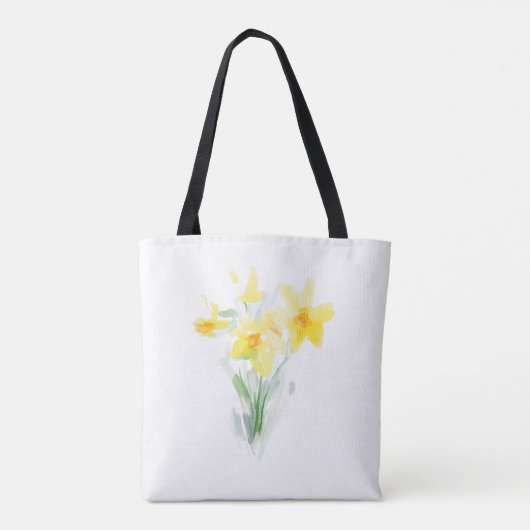 Waterverf Paardebloem Tas (Achterkant)