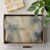 Waterverf Paarden in Veld van Zonnebloemen Tissuepapier (Geschenk)