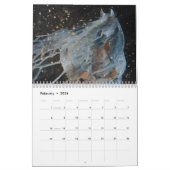 Waterverf Paarden Wandkalender 2025 Kalender (Feb 2026)