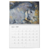 Waterverf Paarden Wandkalender 2025 Kalender (Mar 2027)