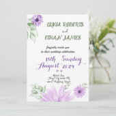 Waterverf paardenbloeding kaart (Staand voorkant)