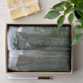 Waterverf Paardenbos sneeuw Tissuepapier (Geschenk)