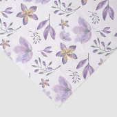 Waterverf Paars flessenpapier Tissuepapier (Detail)