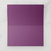 Waterverf Paars Flowers Plaatskaartje (Binnenkant ongevouwen)