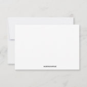 Waterverf Paarse Blauwe Regen Trouwontbijt RSVP (Achterkant)