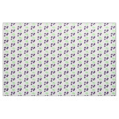 Waterverf Paarse Braam Botanisch Stof (Fat Quarter)