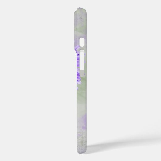 Waterverf Paarse Dahlia Case-Mate iPhone Case (Achterkant / Links)