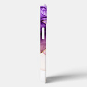 Waterverf Paarse Glitter iPhone / iPad case (Achterkant / Rechts)