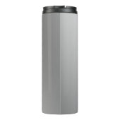 Waterverf Paarse Logo Roos Gouden Paarse Rook Thermosbeker (Achterkant)
