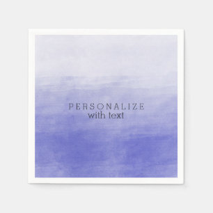 Waterverf Paarse Ombre Servetten