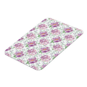 waterverf paarse pony magneet