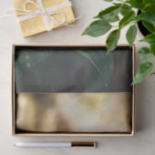 Waterverf Paarse vlinder op een bladontkoppeling Tissuepapier (Geschenk)