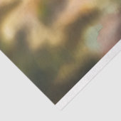 Waterverf Paarse vlinder op een bladontkoppeling Tissuepapier (Detail)