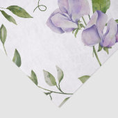 Waterverf Paarse vloerbedekking Tissuepapier (Detail)