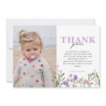 Waterverf Paarse wilde bloem