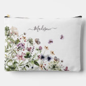 Waterverf Paarse wilde bloemen Etui (Voorkant)