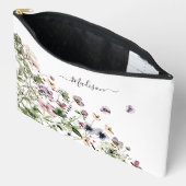 Waterverf Paarse wilde bloemen Etui (Open)