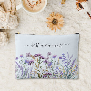 Waterverf Paarse Wilde Bloemenwei Etui