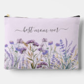 Waterverf Paarse Wilde Bloemenwei Etui (Voorkant)