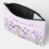 Waterverf Paarse Wilde Bloemenwei Etui (Open)