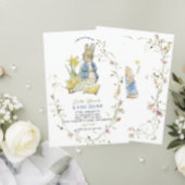 Waterverf Paasbrunch en Eierjacht Peter Rabbit Kaart