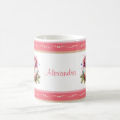 Waterverf paasbundel gestreept rand koffiemok (Center)