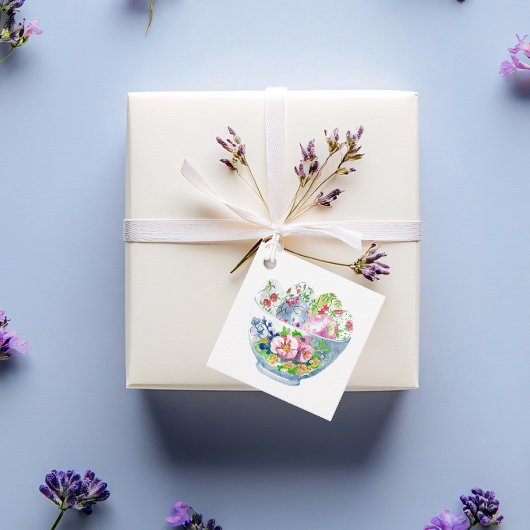 Waterverf Paasei Cadeaubijsluiter Bedankjes Labels