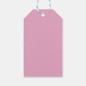 Waterverf Paaseieren Bunny Cadeaulabel (Achterkant)