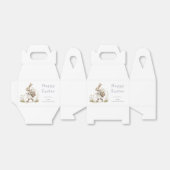 Waterverf paaseierjacht bedankdoosjes (Uitgevouwen)